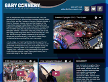 Tablet Screenshot of garyconnery.com